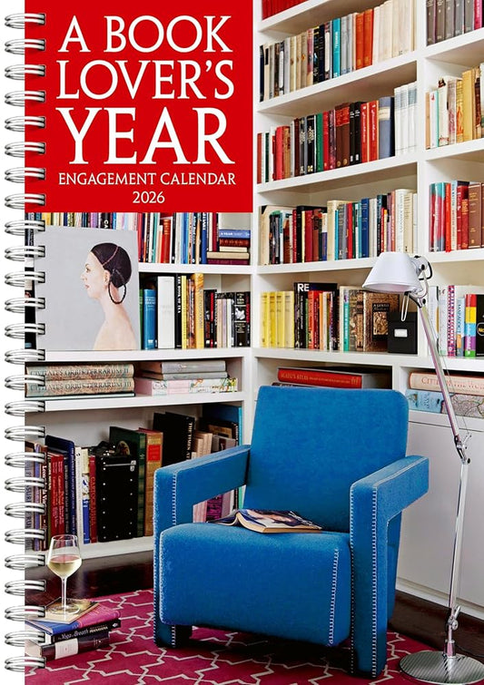A Book Lover's Year Engagement Calendar 2026: A Year of Literary Quotes, Trivia, History, and Recommendations for Book Lovers cover image
