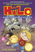 Hilo Book 4: Waking the Monsters: (A Graphic Novel) cover image