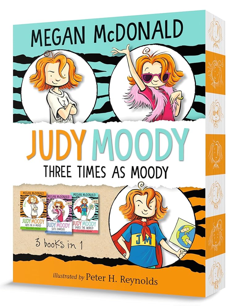 Judy Moody: Three Times as Moody: 3 Books in 1 cover image