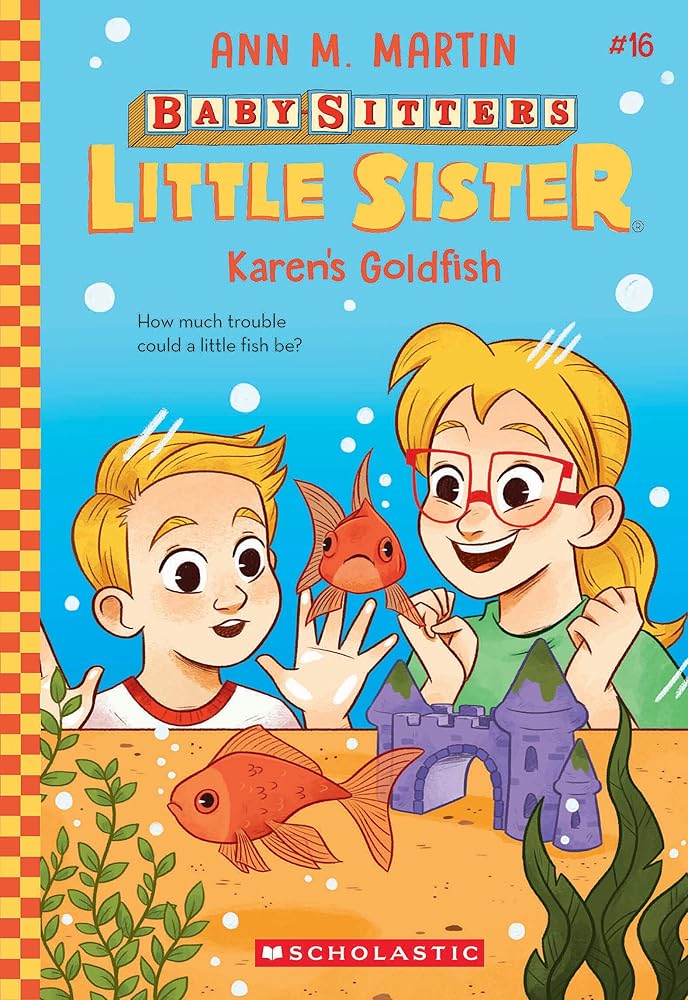 Karen's Goldfish (Baby-sitters Little Sister #16) cover image