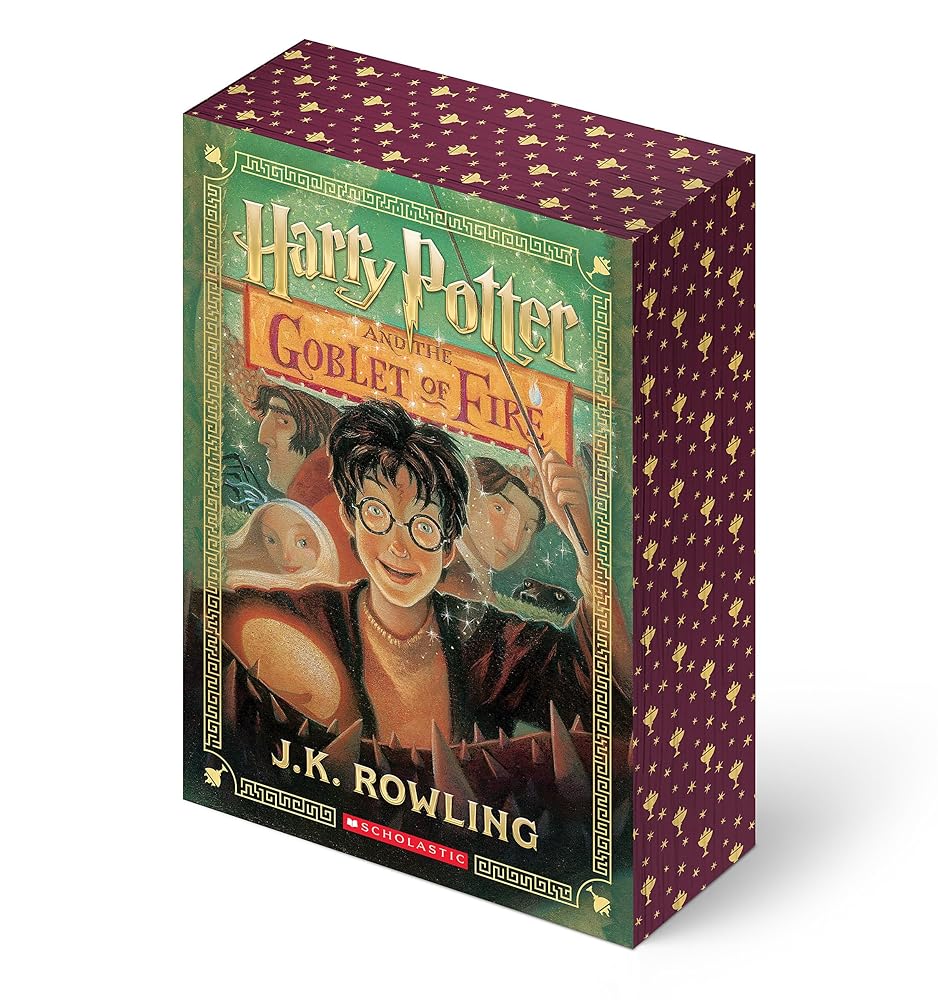 Harry Potter and the Goblet of Fire (Stenciled Edges) (Harry Potter, Book 4) cover image
