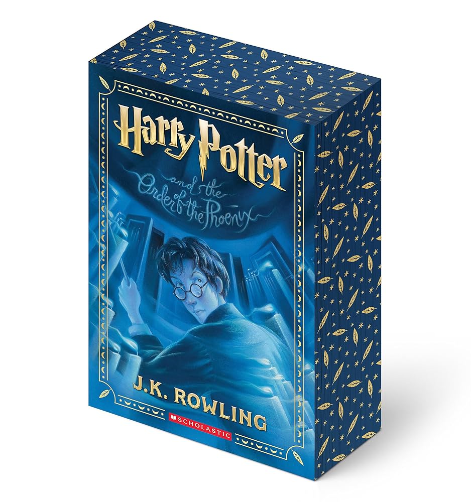 Harry Potter and the Order of the Phoenix (Stenciled Edges) (Harry Potter, Book 5) cover image
