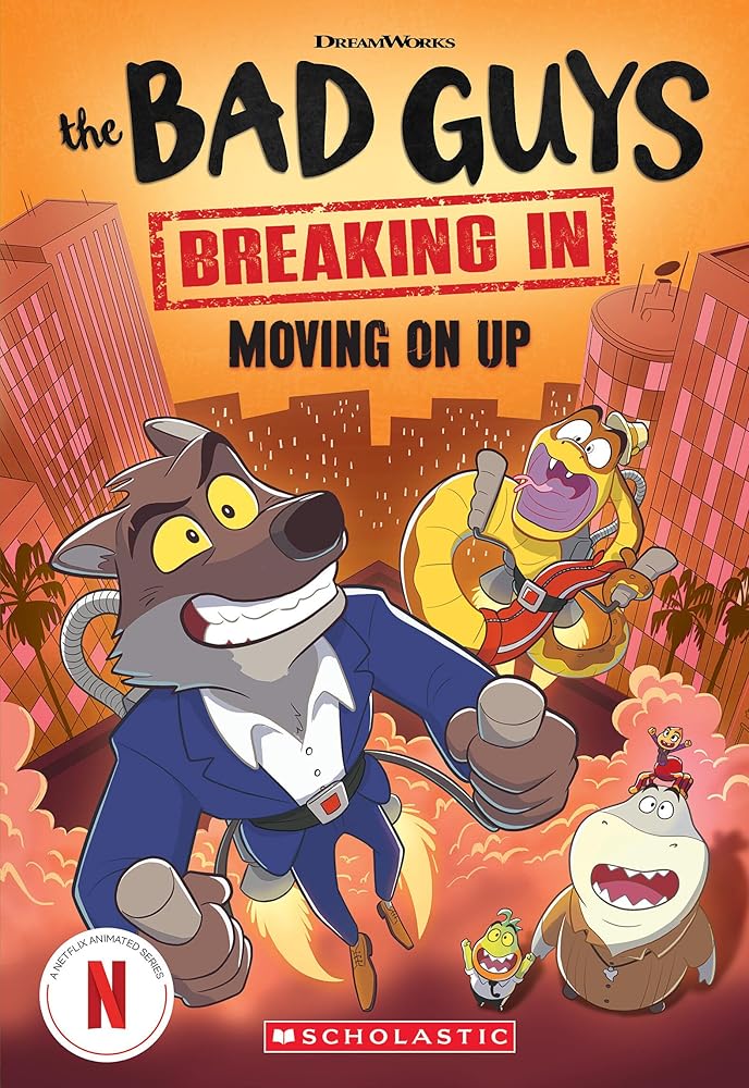 Bad Guys TV Chapter Book #2: Moving On Up cover image