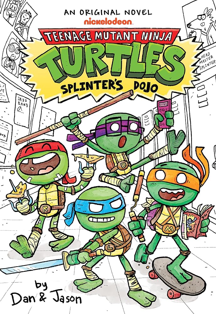 Splinter's Dojo (Teenage Mutant Ninja Turtles Illustrated Novel #1) cover image
