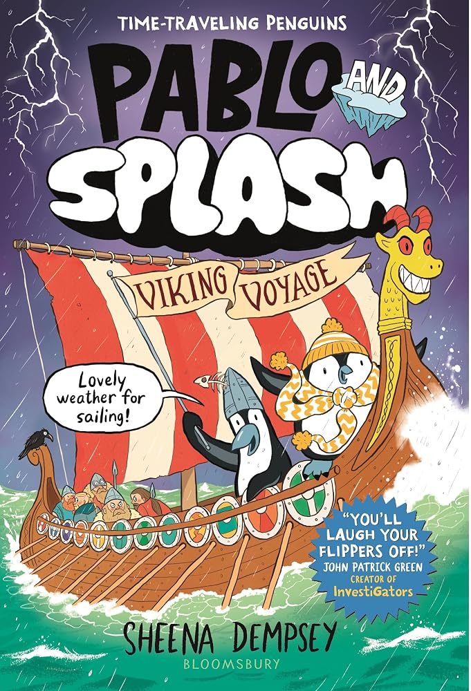 Pablo and Splash: Viking Voyage: A Time-Traveling Penguin Adventure cover image