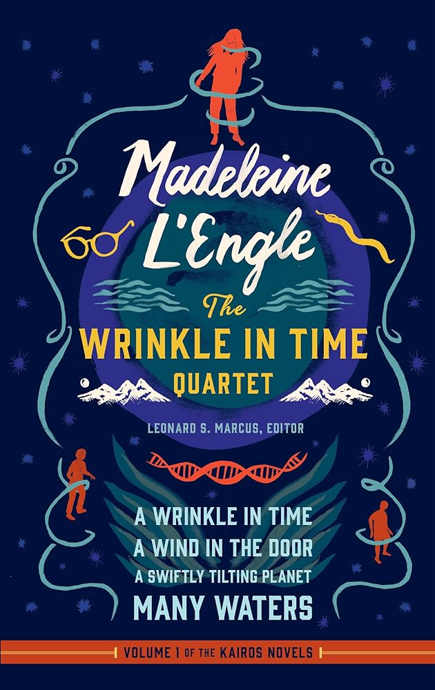 Madeleine L'Engle: The Wrinkle in Time Quartet (LOA #309): A Wrinkle in Time / A Wind in the Door / A Swiftly Tilting Planet / Many Waters (Library of America Madeleine L'Engle Edition) cover image