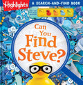 Can You Find Steve?: A Hide-and-Seek Puzzle Adventure with Find It Games and Challenges, Scavenger Hunt Duck Book for Kids Ages 6-9 cover image