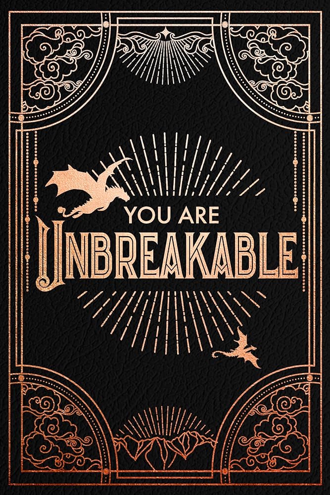 Official Iron Flame Journal: You Are Unbreakable Edition with Lined Pages cover image