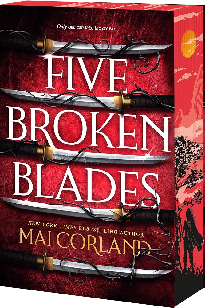 Five Broken Blades: A Slow-Burn Assassin Romantic Fantasy (The Broken Blades, 1) cover image