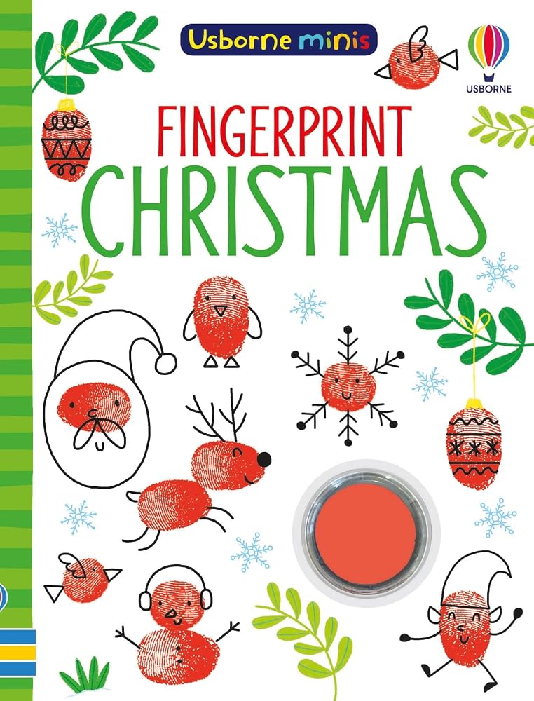 Fingerprint Christmas (Usborne Minis) cover image