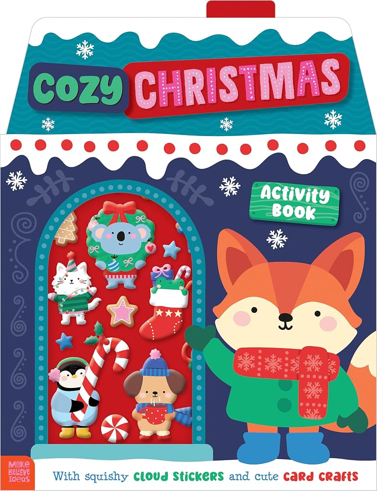 Cozy Christmas Activity Book cover image
