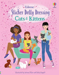 Sticker Dolly Dressing Cats and Kittens: An Adorable Activity Book with Vets, Cat Hotels, and more, for Kids (Ages 5-8) cover image