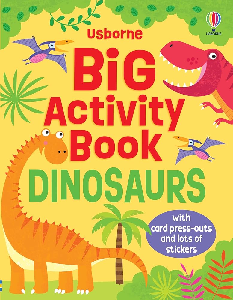 Big Activity Book Dinosaurs cover image