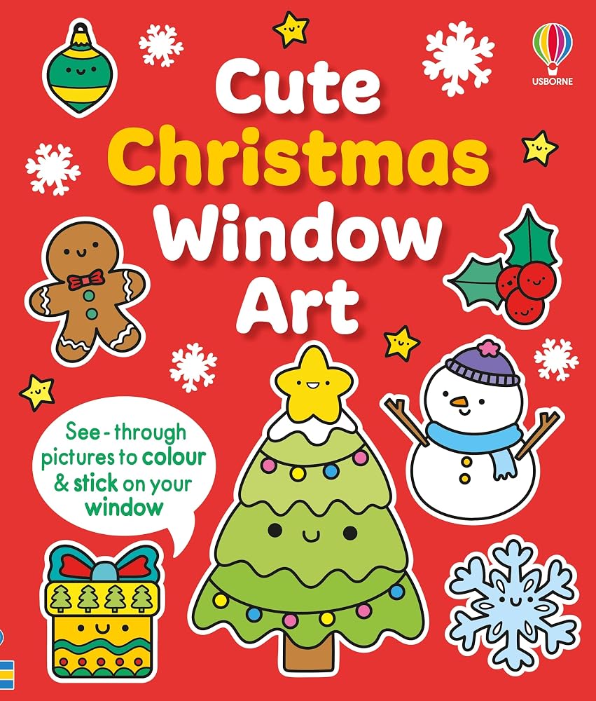Cute Christmas Window Art cover image