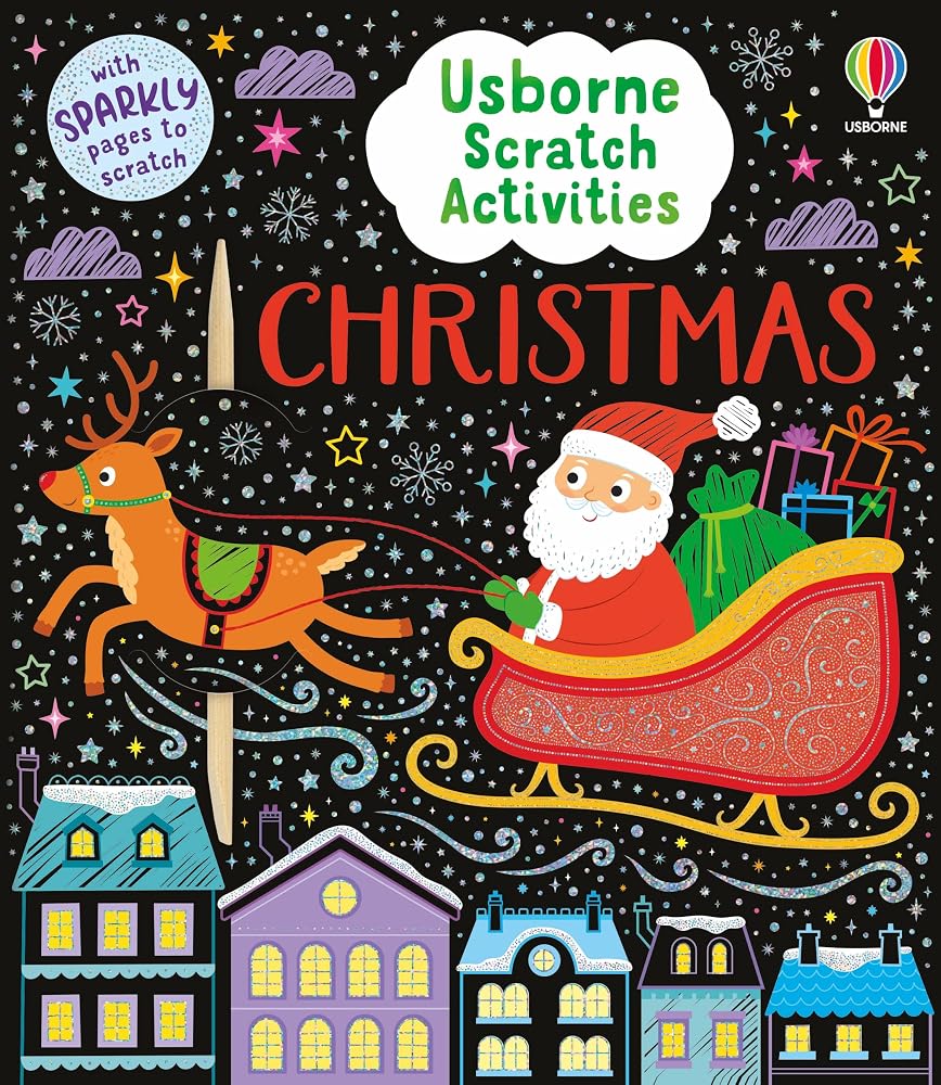 Usborne Scratch Activities Christmas cover image