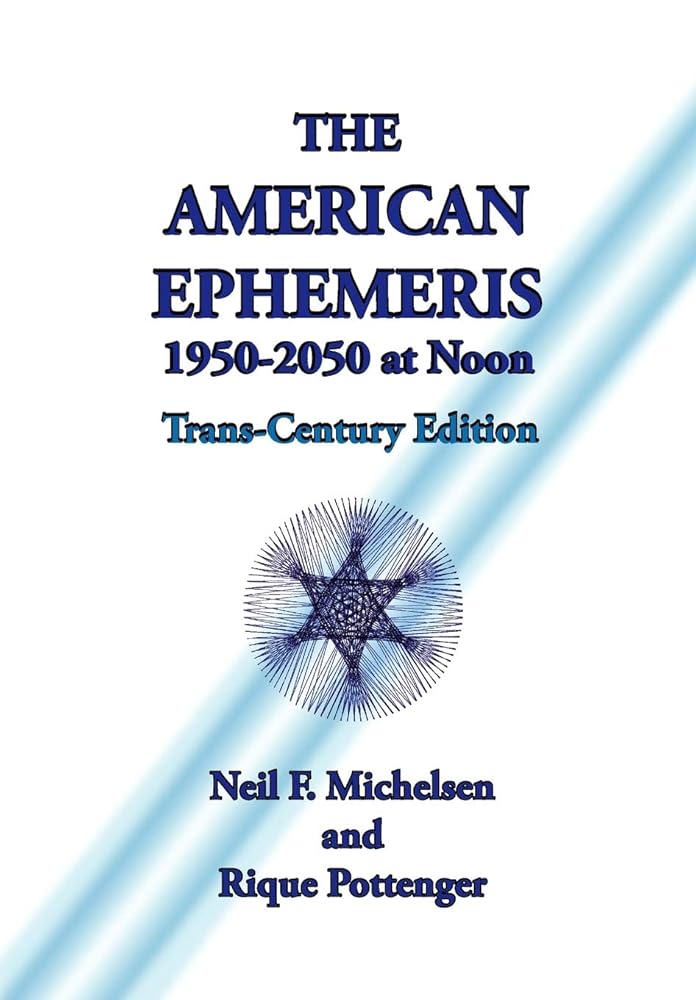 The American Ephemeris 1950-2050 at Noon cover image