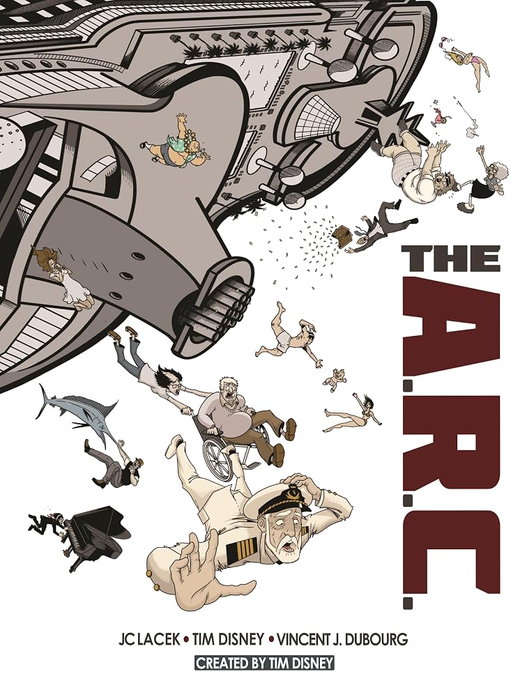 The A.R.C.: A Virus That Kills When You Lie ― A Satirical Sci-Fi Graphic Novel cover image