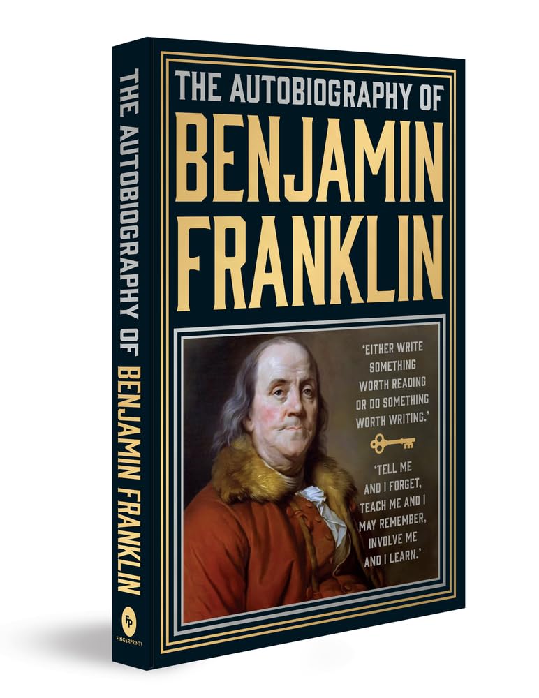 The Autobiography of Benjamin Franklin (Deluxe Hardbound Edition) cover image