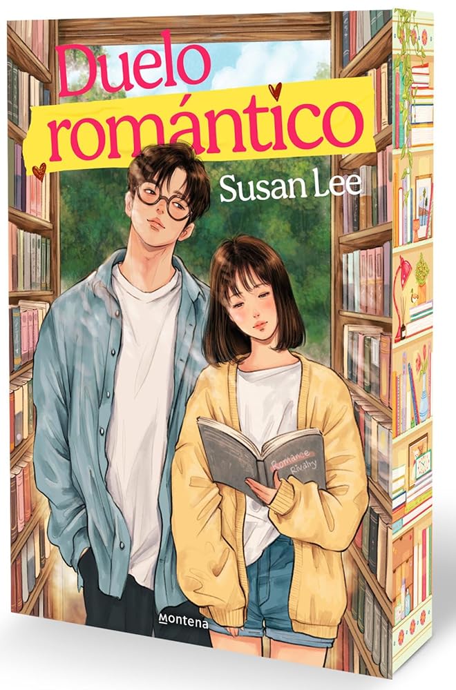 Duelo romántico / The Romance Rivalry: An Enemies-to-Lovers Fake Dating Bookish College Rom-Com (Spanish Edition) cover image