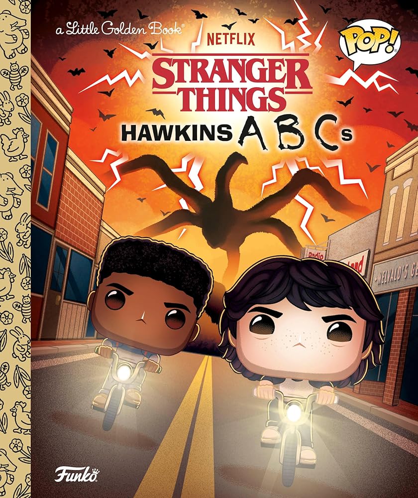 Stranger Things: Hawkins ABCs (Funko Pop!) (Little Golden Book) cover image