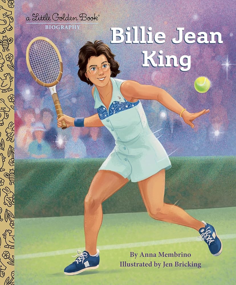 Billie Jean King: A Little Golden Book Biography cover image