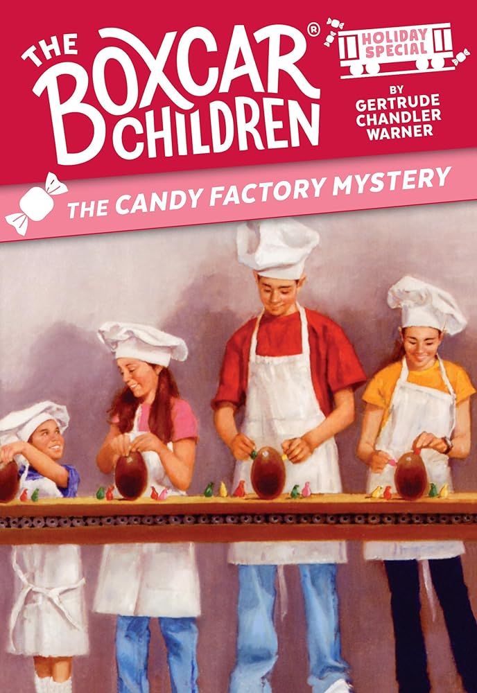 The Candy Factory Mystery: A Valentine's Day Holiday Special (The Boxcar Children Mystery & Activities Specials) cover image