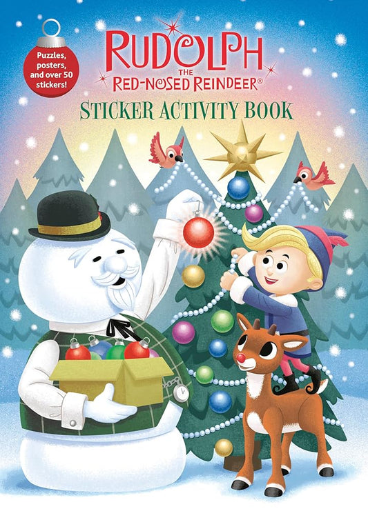 Rudolph the Red-Nosed Reindeer Sticker Activity Book cover image