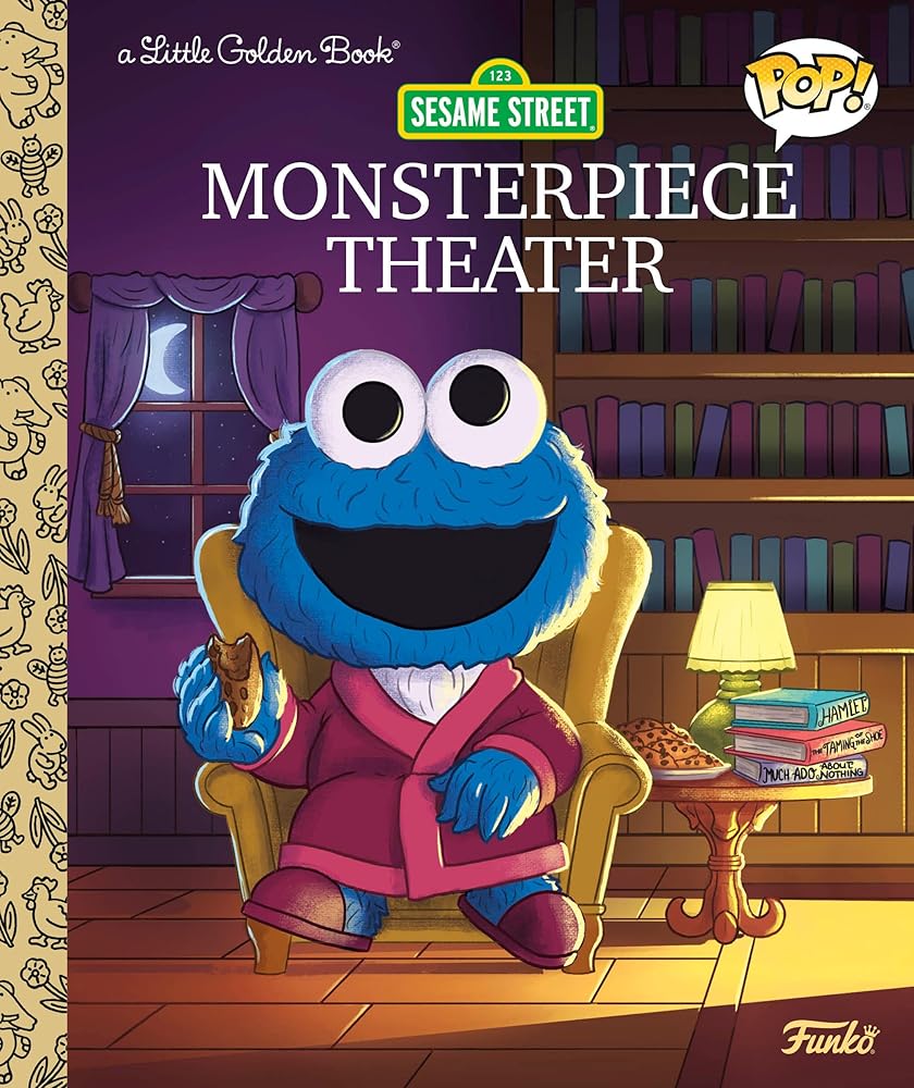 Sesame Street: Monsterpiece Theater (Funko Pop!) (Little Golden Book) cover image