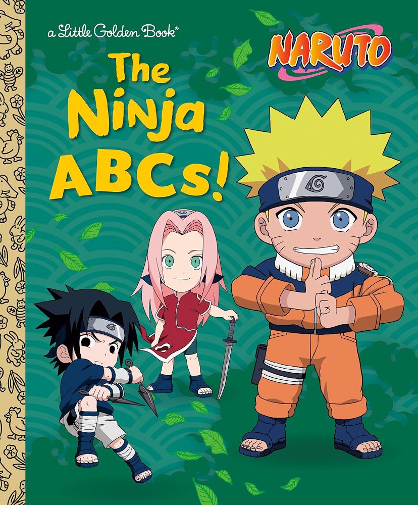 The Ninja ABCs! (Naruto) (Little Golden Book) cover image