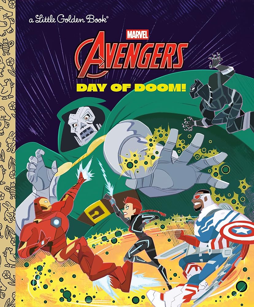 Day of Doom! (Marvel Avengers) (Little Golden Book) cover image