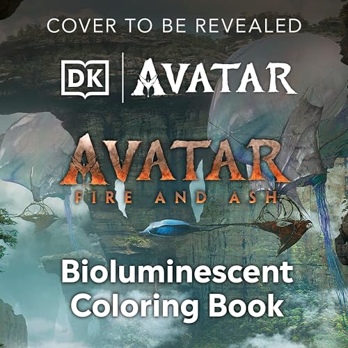 Avatar Bioluminescent Coloring Book: The Officially Licensed Glow in the Dark Coloring Book cover image