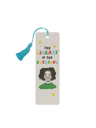 Mychal Threets the Library Is for Everyone Bookmark