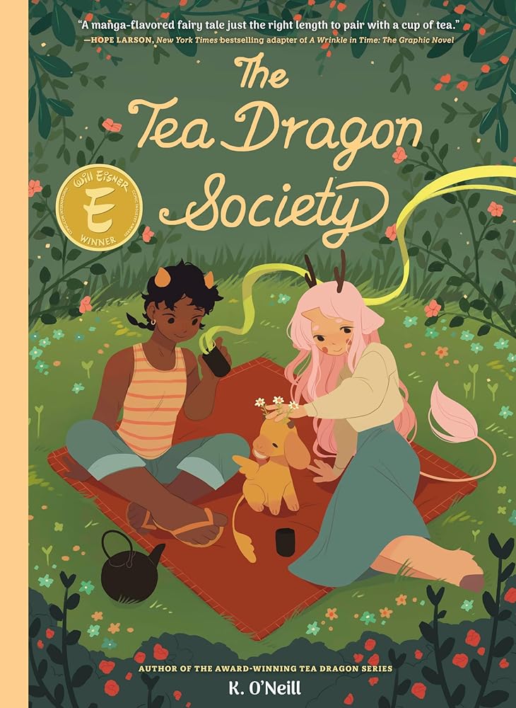 The Tea Dragon Society: (A Graphic Novel) (The Tea Dragon Series) cover image