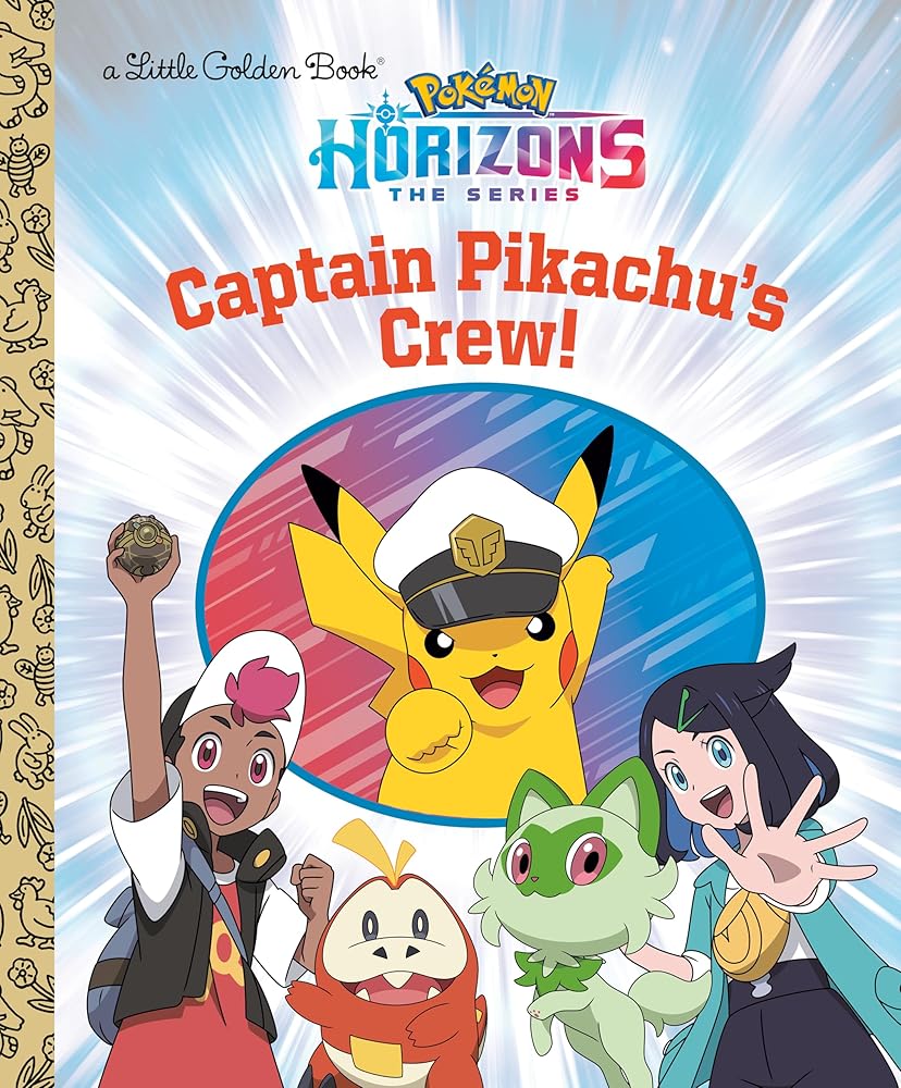 Captain Pikachu's Crew! (Pokémon) (Little Golden Book) cover image