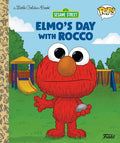 Elmo's Day with Rocco (Funko Pop!) (Little Golden Book) cover image