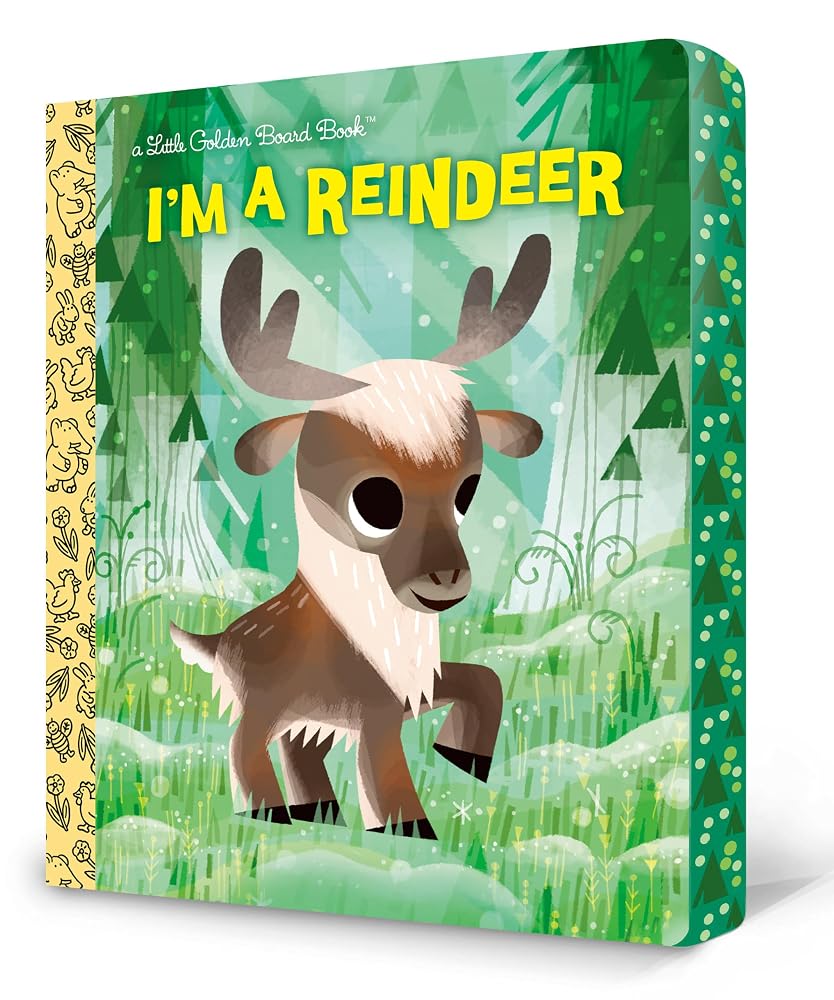 I'm a Reindeer (Little Golden Book) cover image