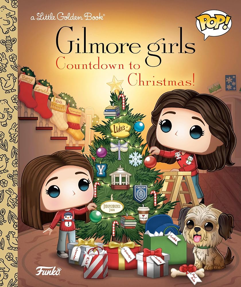 Gilmore Girls: Countdown to Christmas! (Funko Pop!) (Little Golden Book) cover image