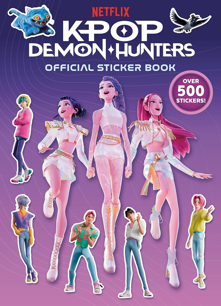 KPop Demon Hunters: Official Sticker Book cover image
