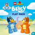 LEGO DUPLO Bluey Flat Pack: Includes Picture Book, LEGO DUPLO Bluey Figure, Playscene, and Poster cover image