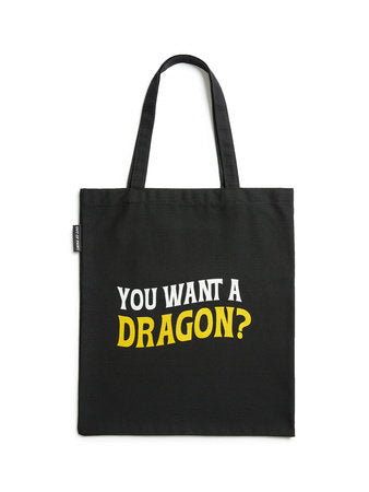 Fourth Wing Want a Dragon Tote Bag