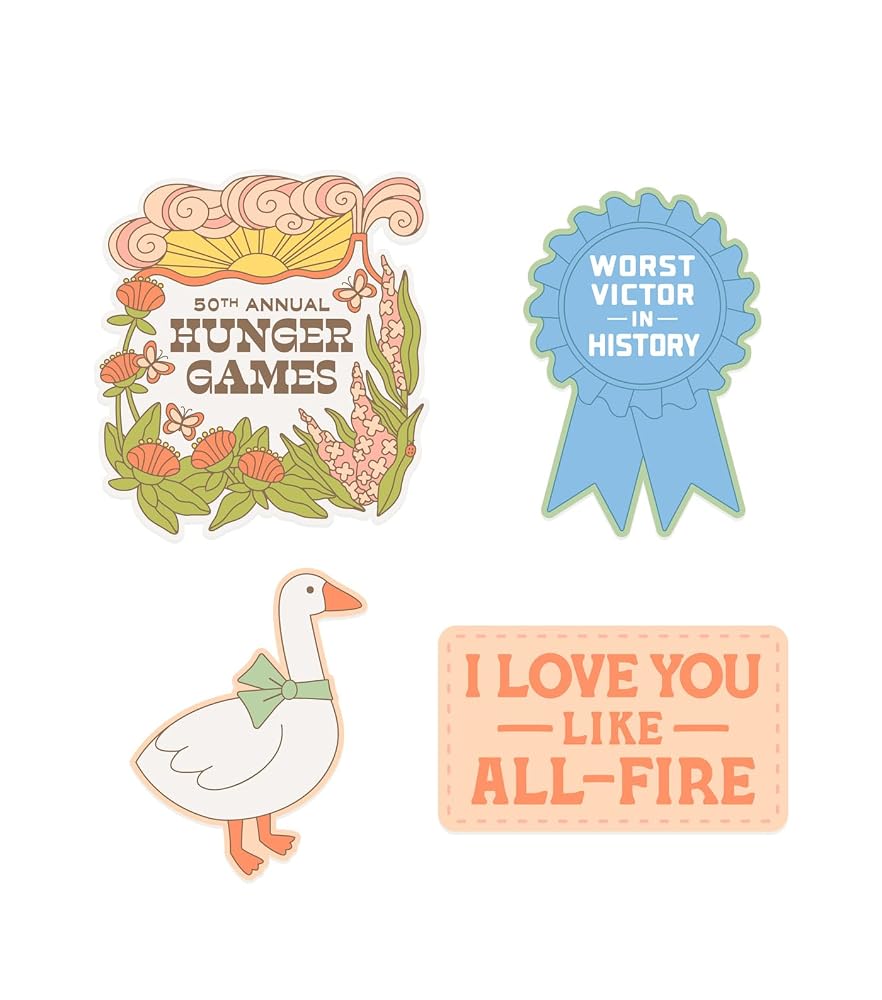 The Hunger Games: Sunrise on the Reaping Stickers - Sticker Set of 4 cover image