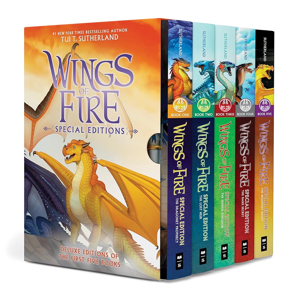 Wings of Fire #1-5 Special Edition Box Set cover image