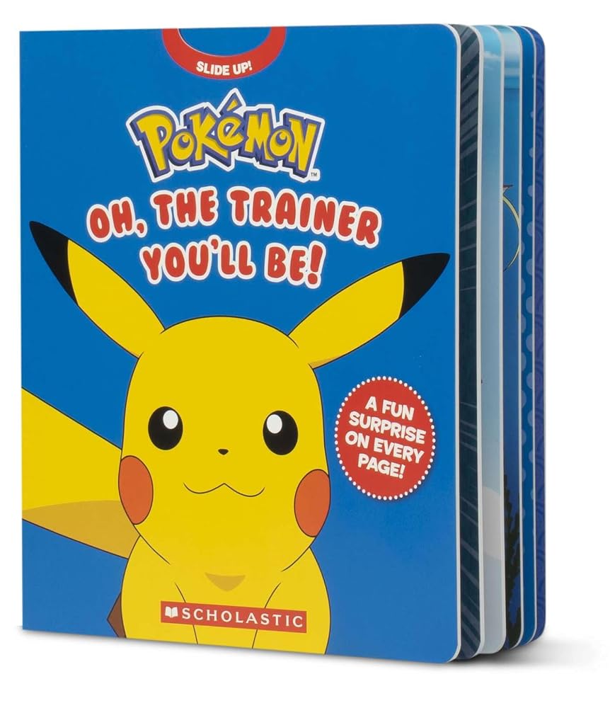 Pokémon: Oh, The Trainer You'll Be! (An Interactive Board Book) cover image