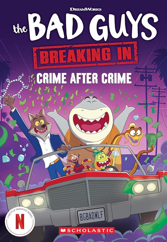 Bad Guys Media Chapter Book #3: Crime After Crime cover image