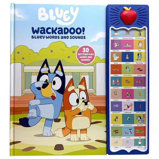 Bluey: Wackadoo! Bluey Words and Sounds Sound Book cover image