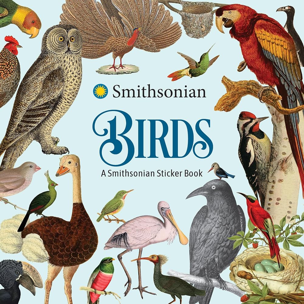Birds: A Smithsonian Sticker Book cover image