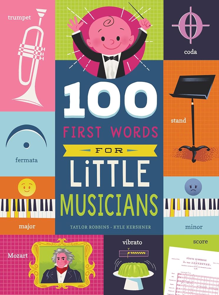 100 First Words for Little Musicians cover image