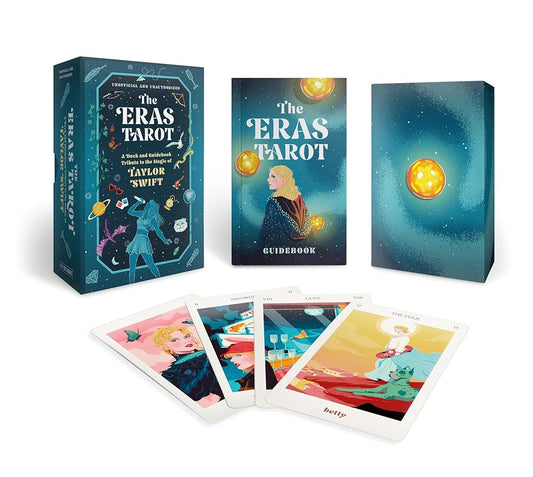 The Eras Tarot: A Deck and Guidebook Tribute to the Magic of Taylor Swift (Unofficial and Unauthorized) cover image