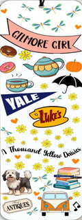 Metal Bookmark - Gilmore Girls - Patterned