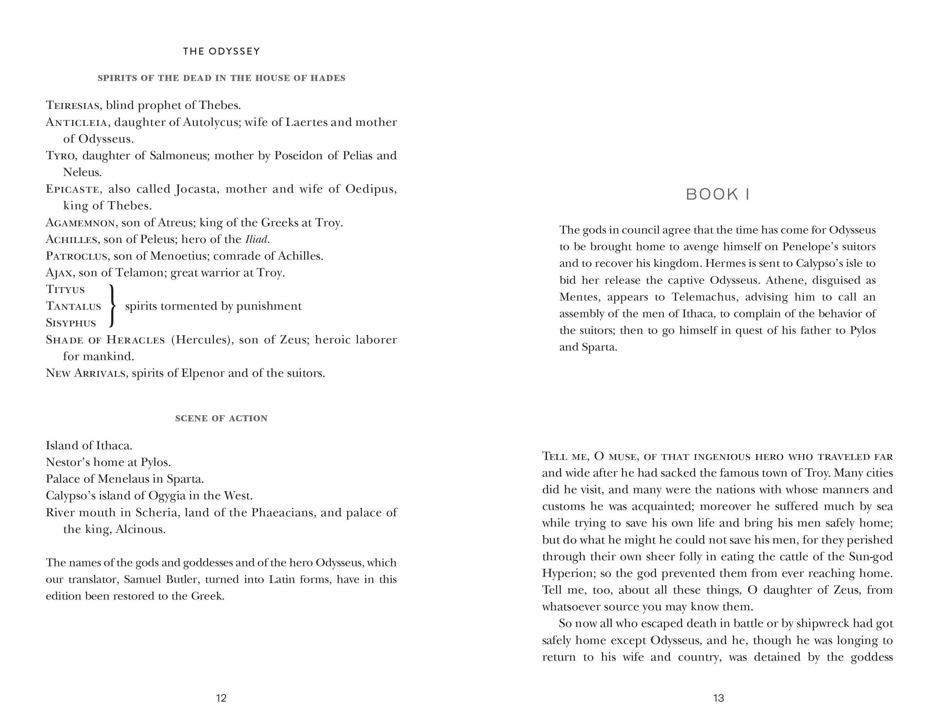 The Odyssey by Homer (Signature Clothbound Edition)